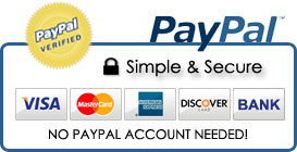 Simple and secure credit card payments with Paypal